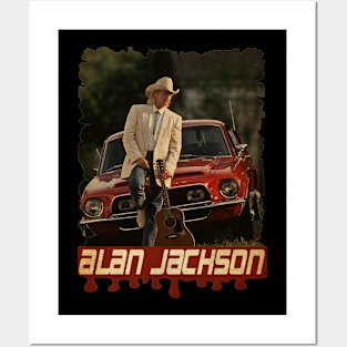 Alan Jackson Vintage Posters and Art